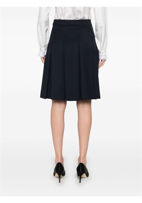 Gonna plissé in blu navy Alessandra Rich - donna ALESSANDRA RICH | FABX4069F44941844